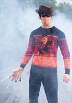 Adult Nightmare on Elm Street Freddy Ugly Halloween Sweater