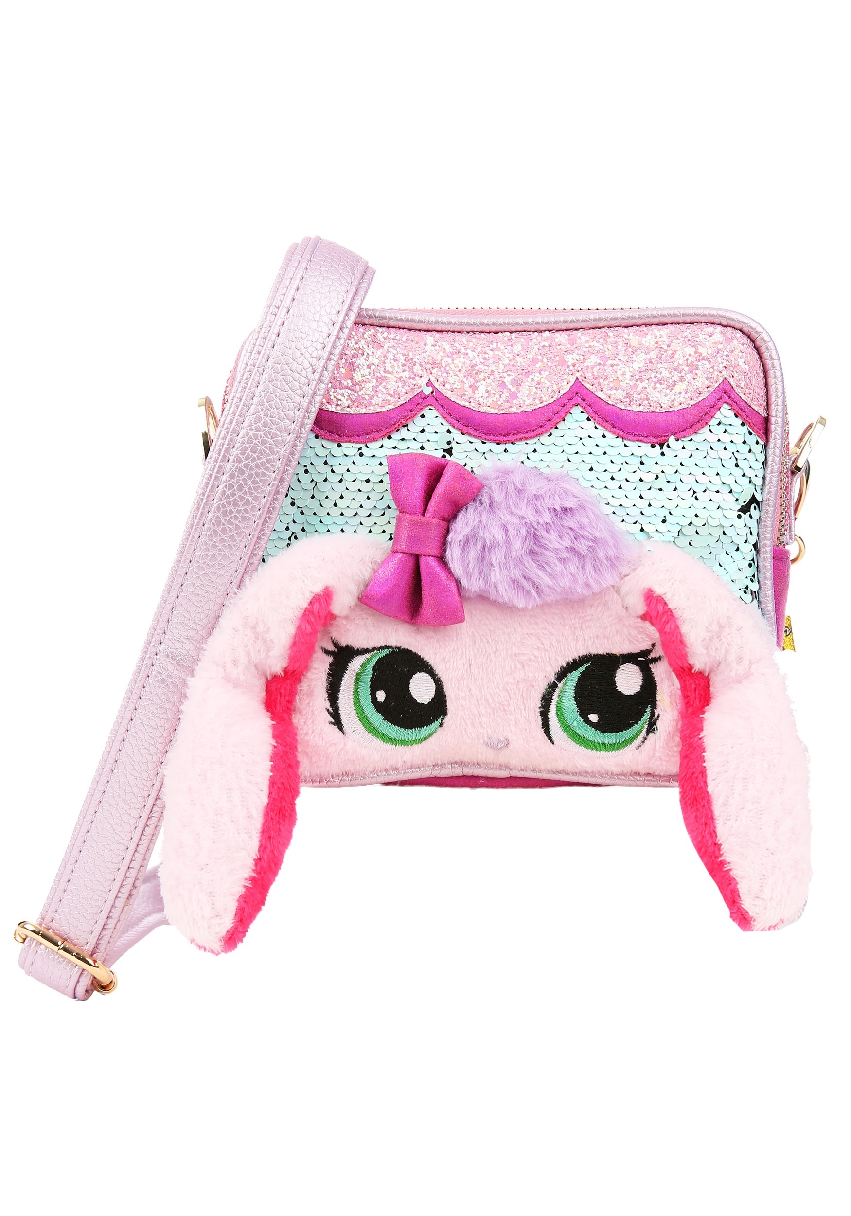 Bella Bunny Irregular Choice Mint/Pink Belt Bag