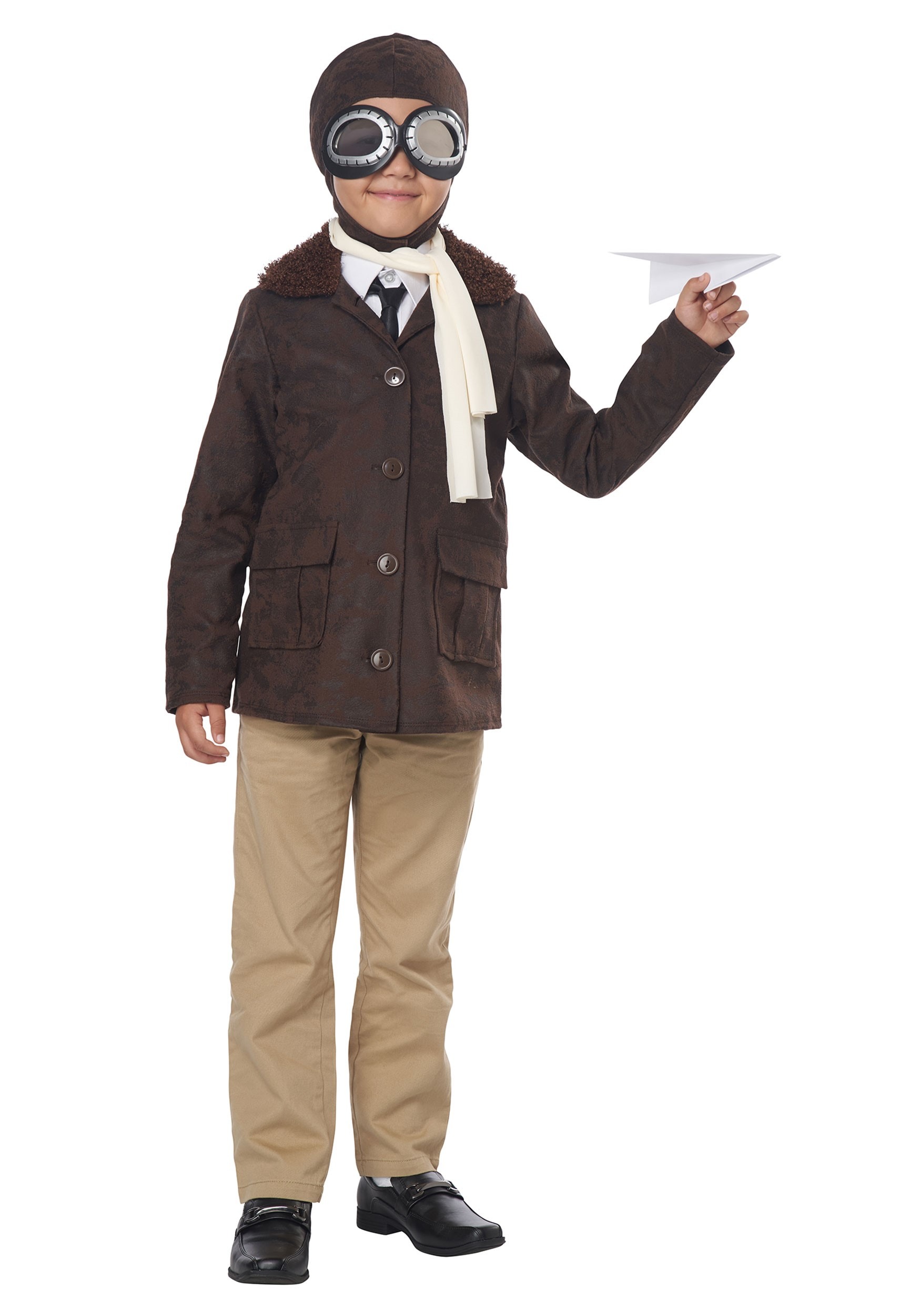Boy's American Aviator Costume , Kid's Uniform Costumes