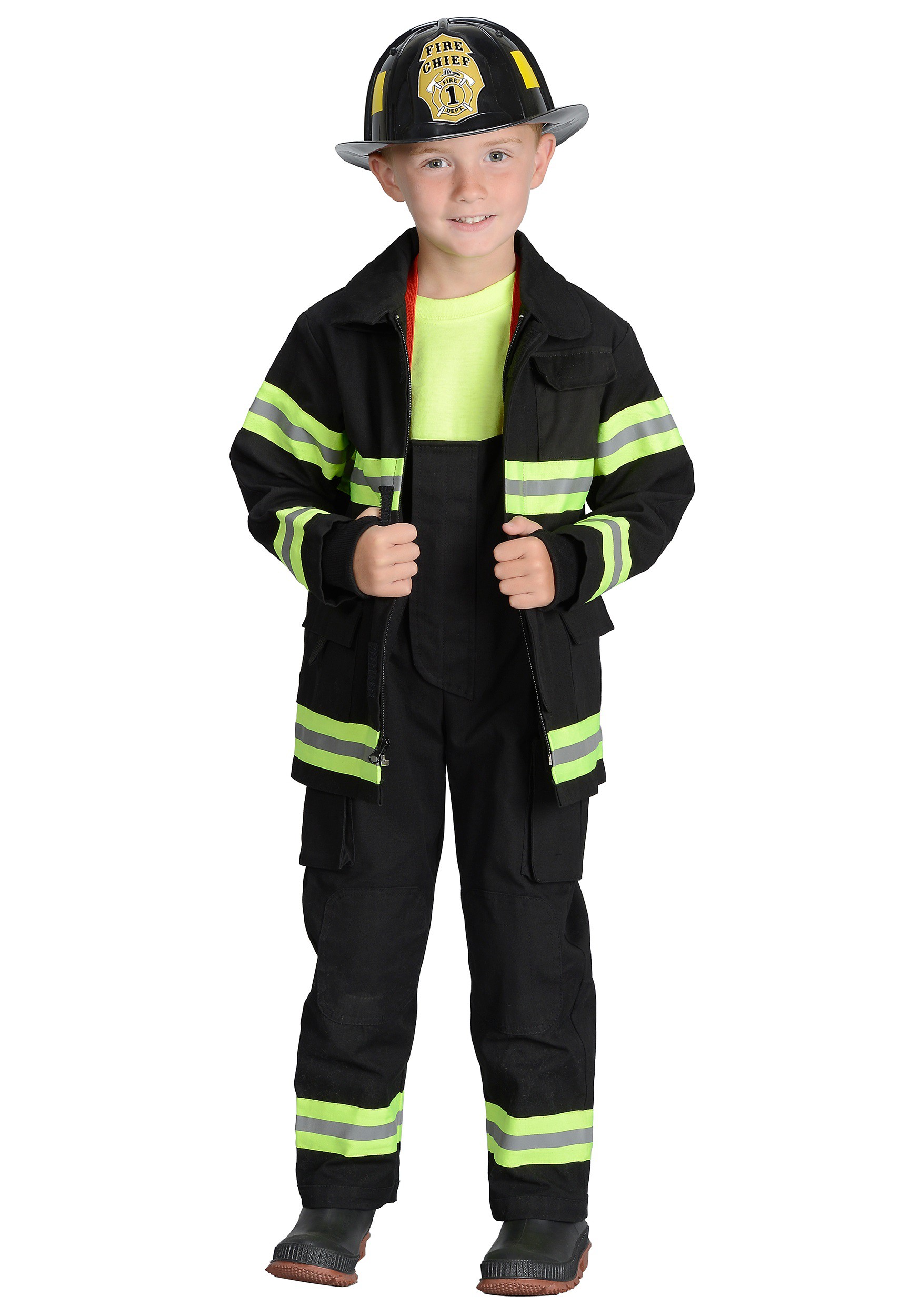 Fireman Kids Costume