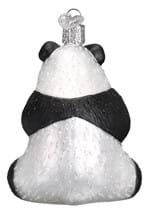 Panda Bear Glass Blown Ornament Alt 1