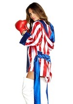 Women's Sexy Get 'Em Champ Boxer Costume Alt 2