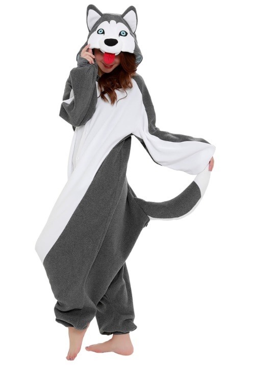 Adult Siberian Huskey Kigurumi