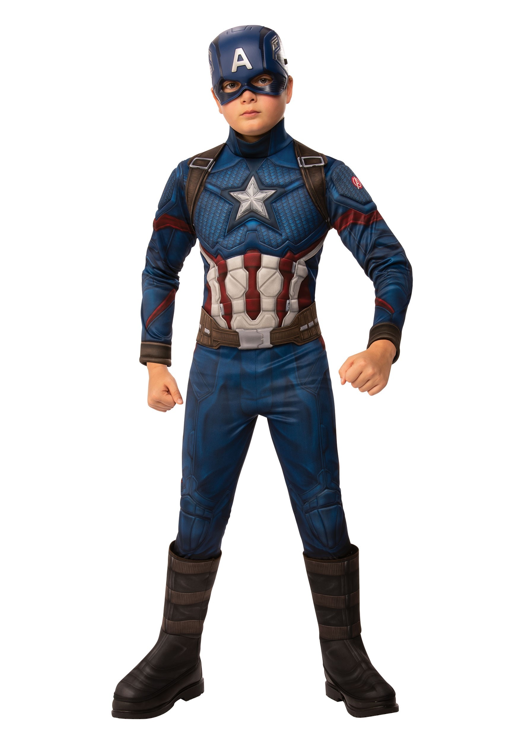 Deluxe Avengers Endgame Boys Captain America Costume