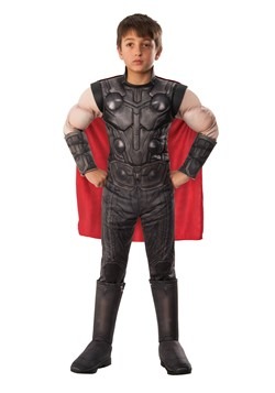 Avengers Endgame Boys Thor Deluxe Costume1