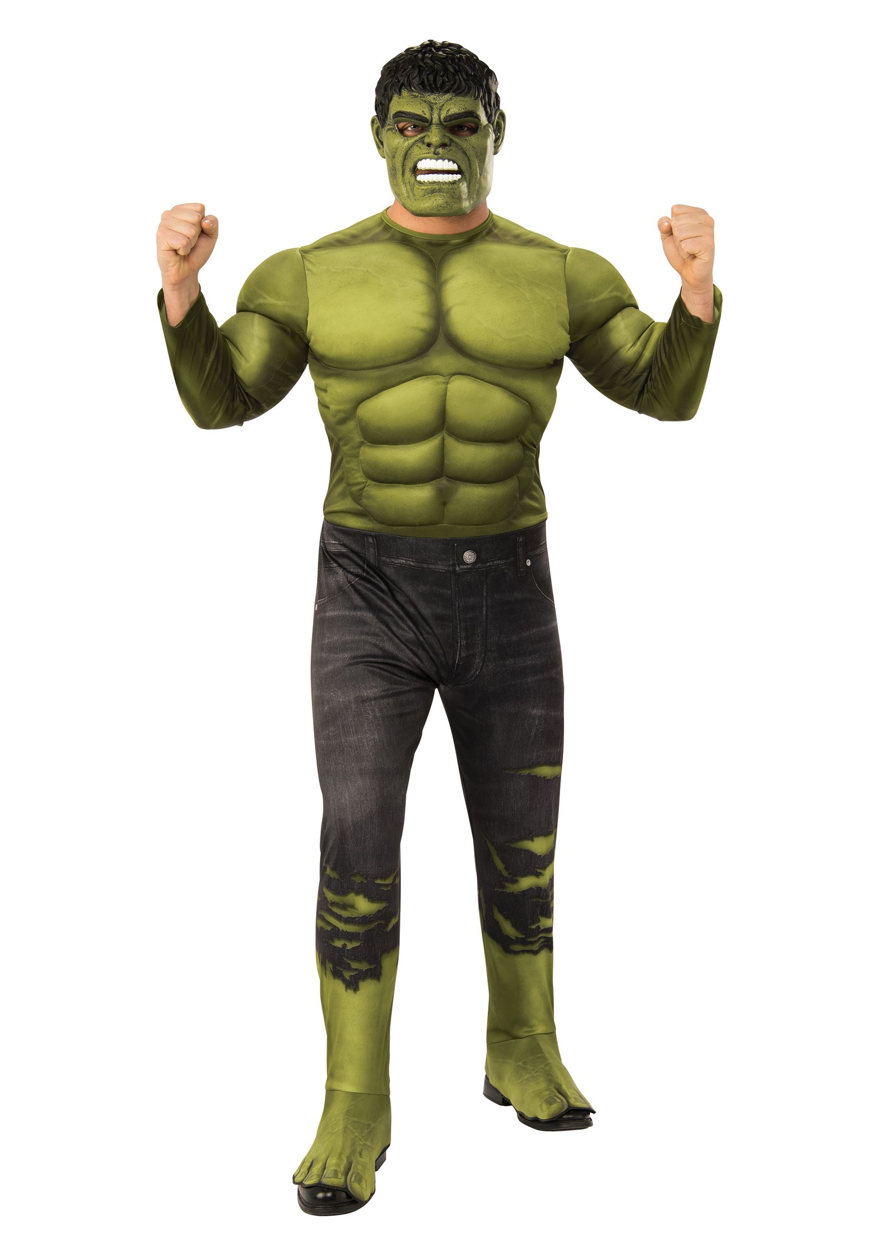 Adult Avengers Endgame Incredible Hulk Deluxe Costume