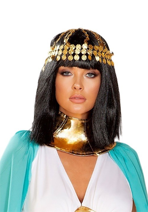 Egyptian Gold Coin Head Piece