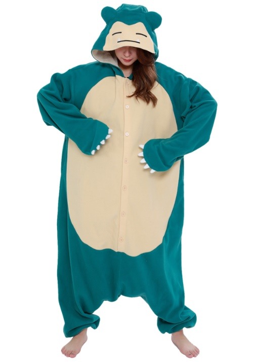 Pokemon Adult Snorlax Kigurumi1