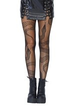 Women's Snake Net Tights