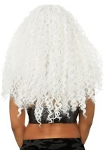 Women's Long Curly White Wig Alt 1