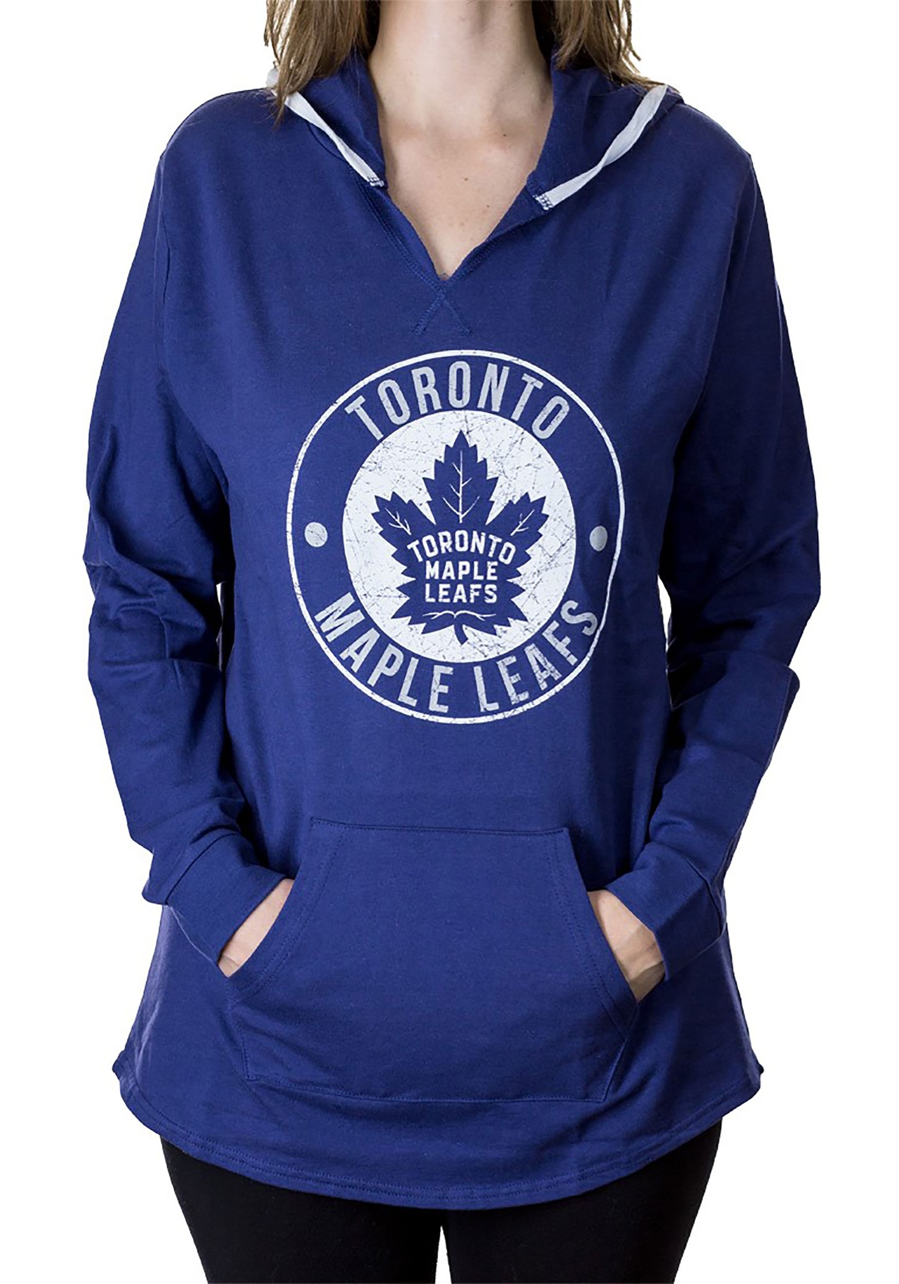 Toronto Maple Leafs NHL Womens French Terry Fleece Hoodie