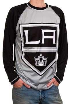 NHL Los Angeles Kings Men's Long Sleeve Rash Guard T-Shirt