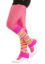 Striped Neon Leg Warmers