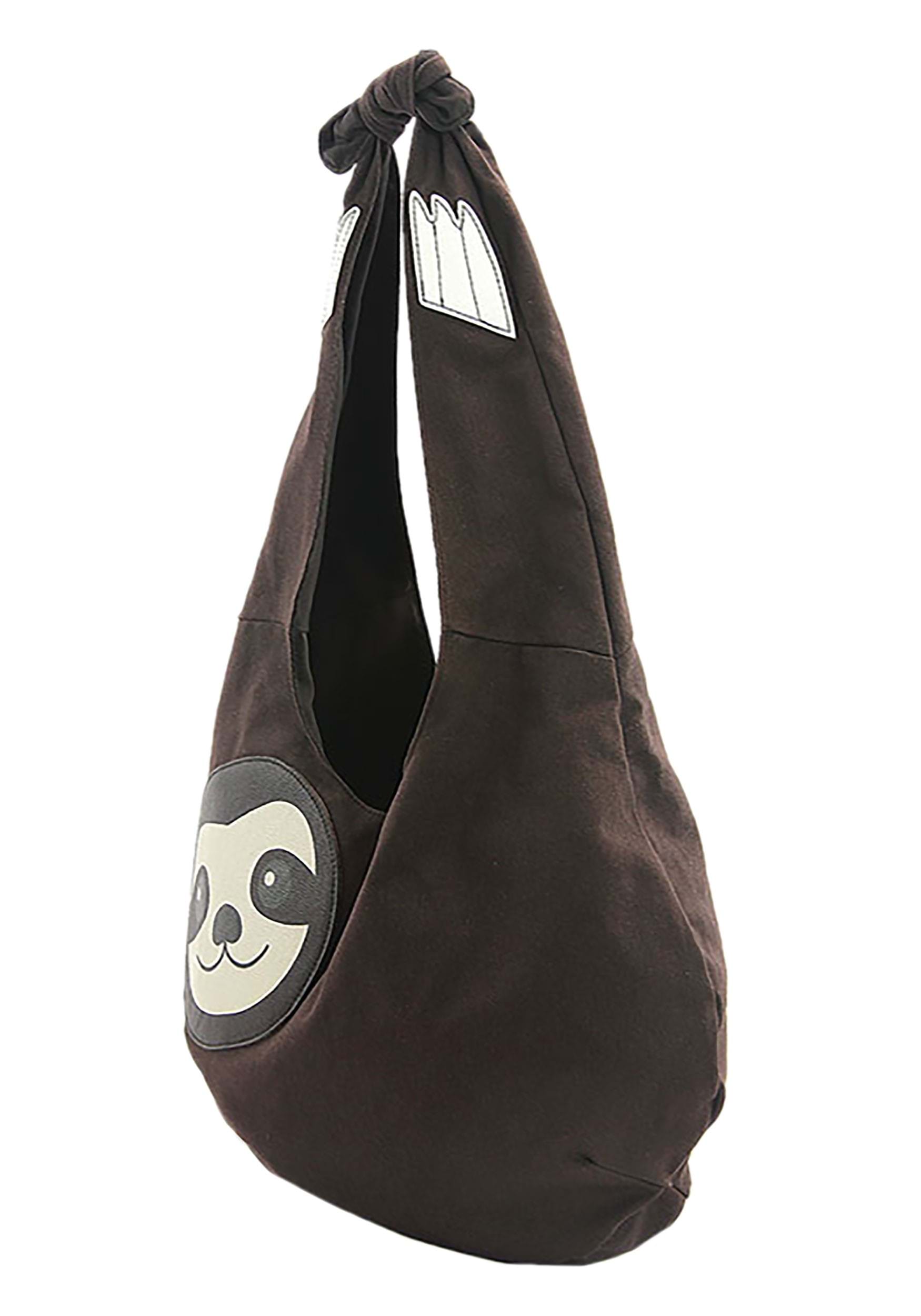 Crossbody Bag With Hanging Sloth