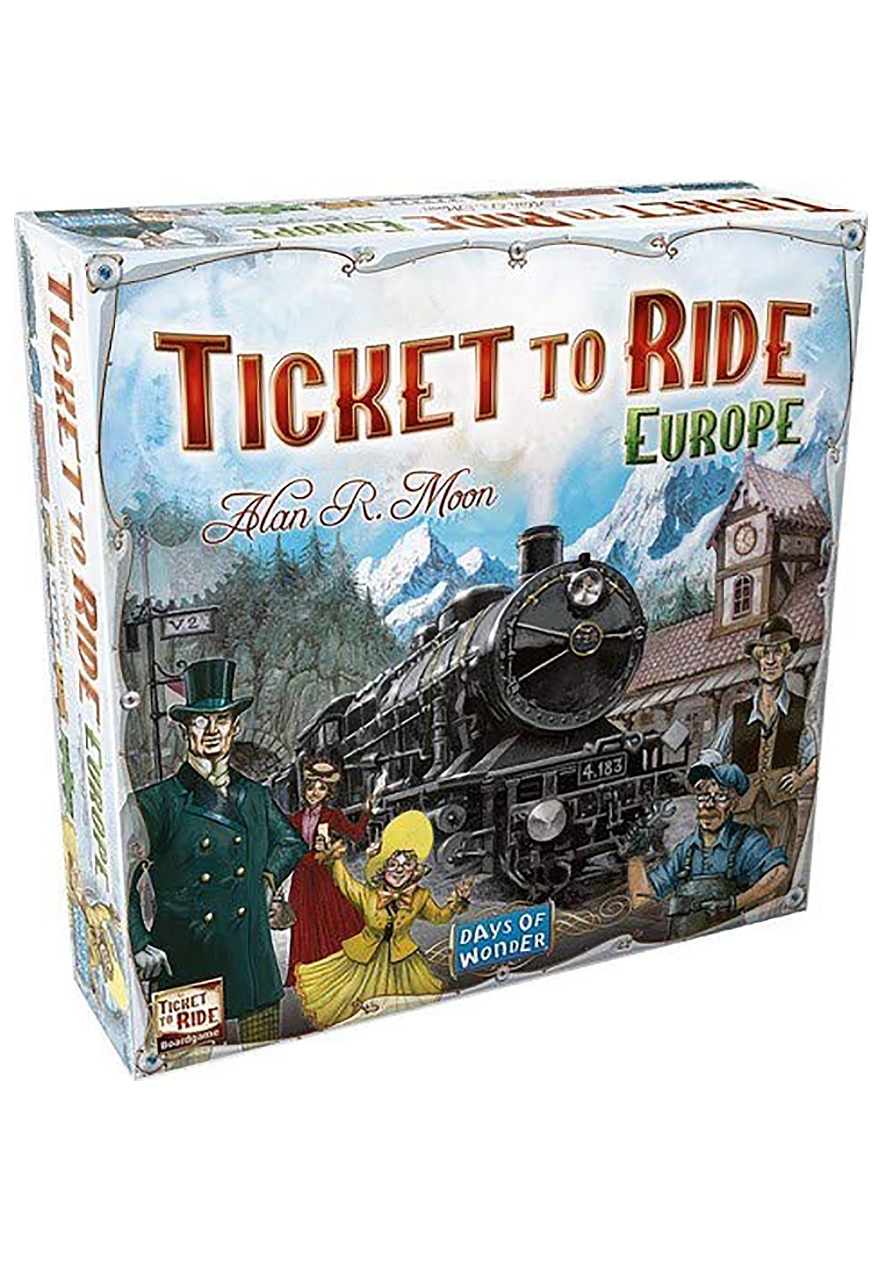 Ticket To Ride Europe Board Game