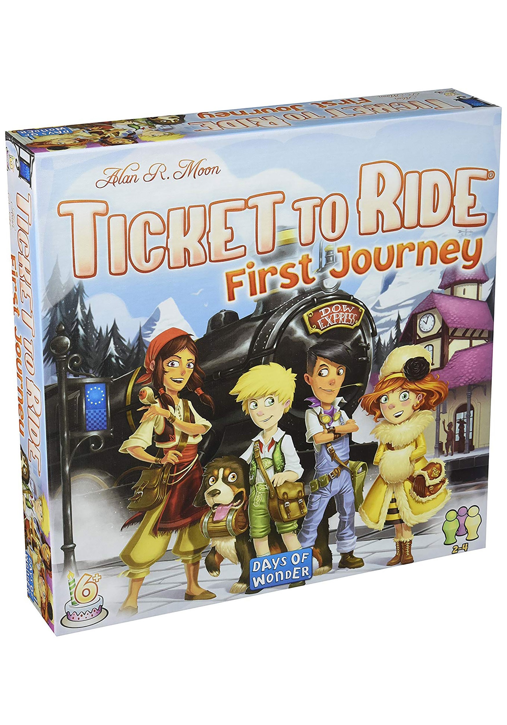 Ticket to Ride: Europe: First Journey Board Game