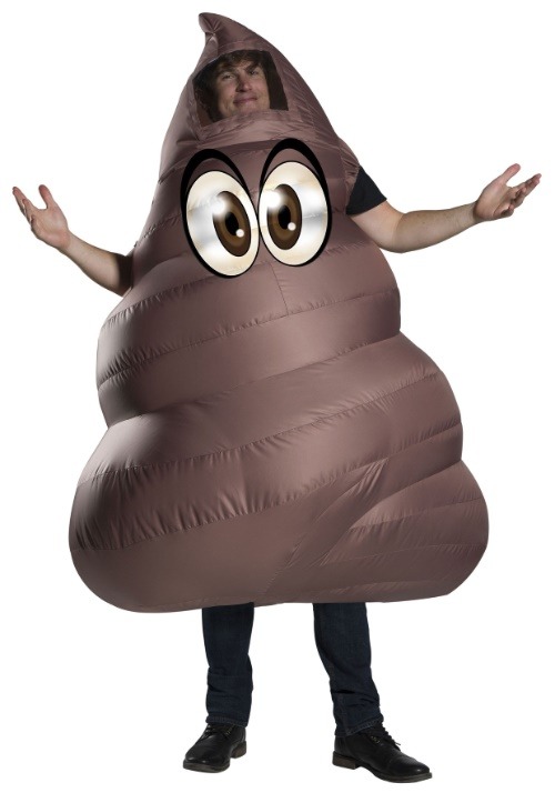 Inflatable Poop Adult's Costume