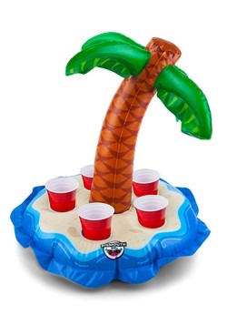 Floating Beverage Boat Palm Tree 