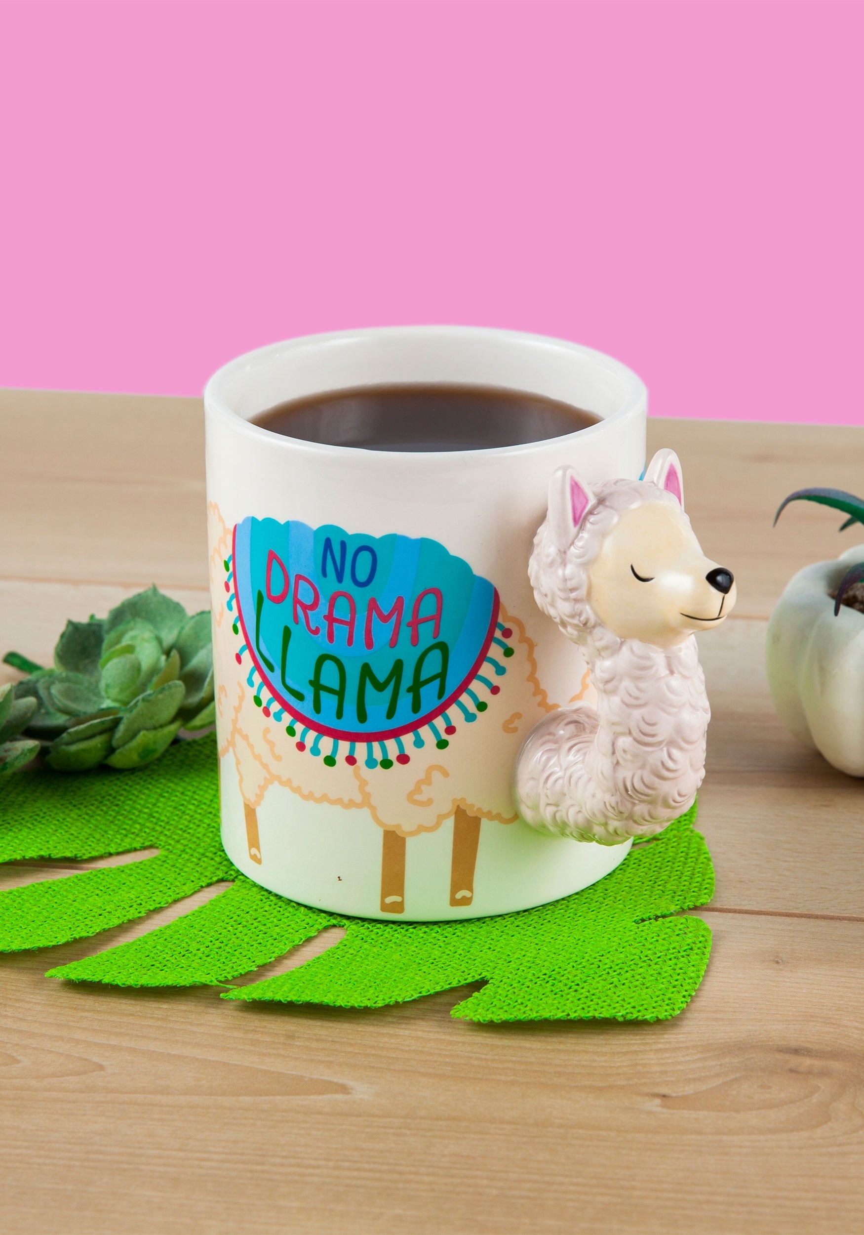 No Drama, Llama Coffee Mug