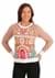 Women's Gingerbread House Ugly Christmas Sweater Alt 7