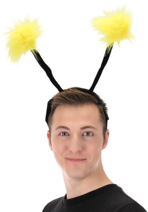 Pom Antennae LumenEars Headband Light Up