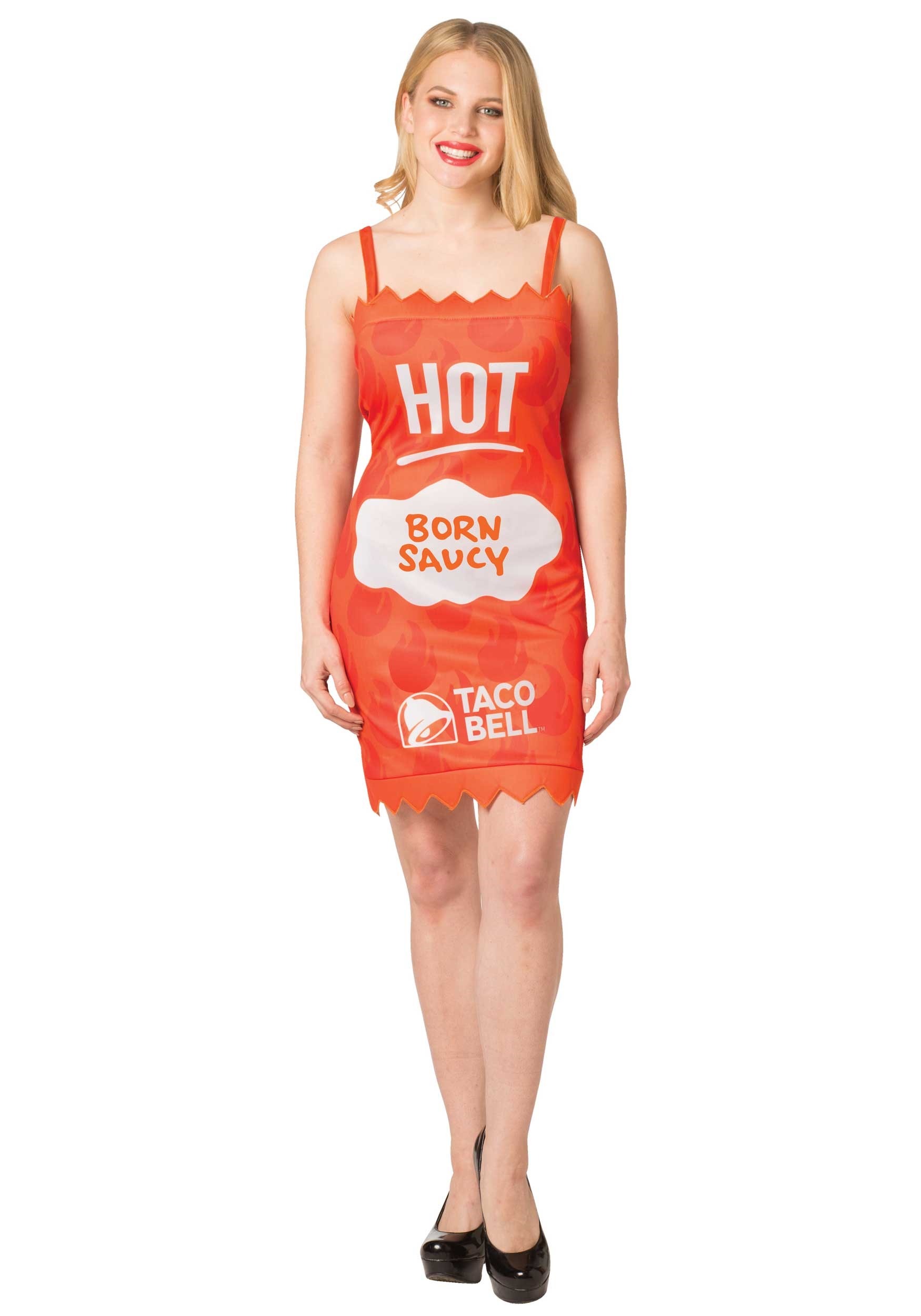 Taco Bell Hot Taco Bell Sauce Packet Costume for Women