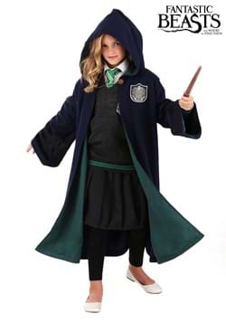 Kids Vintage Hogwarts Slytherin Robe Upd