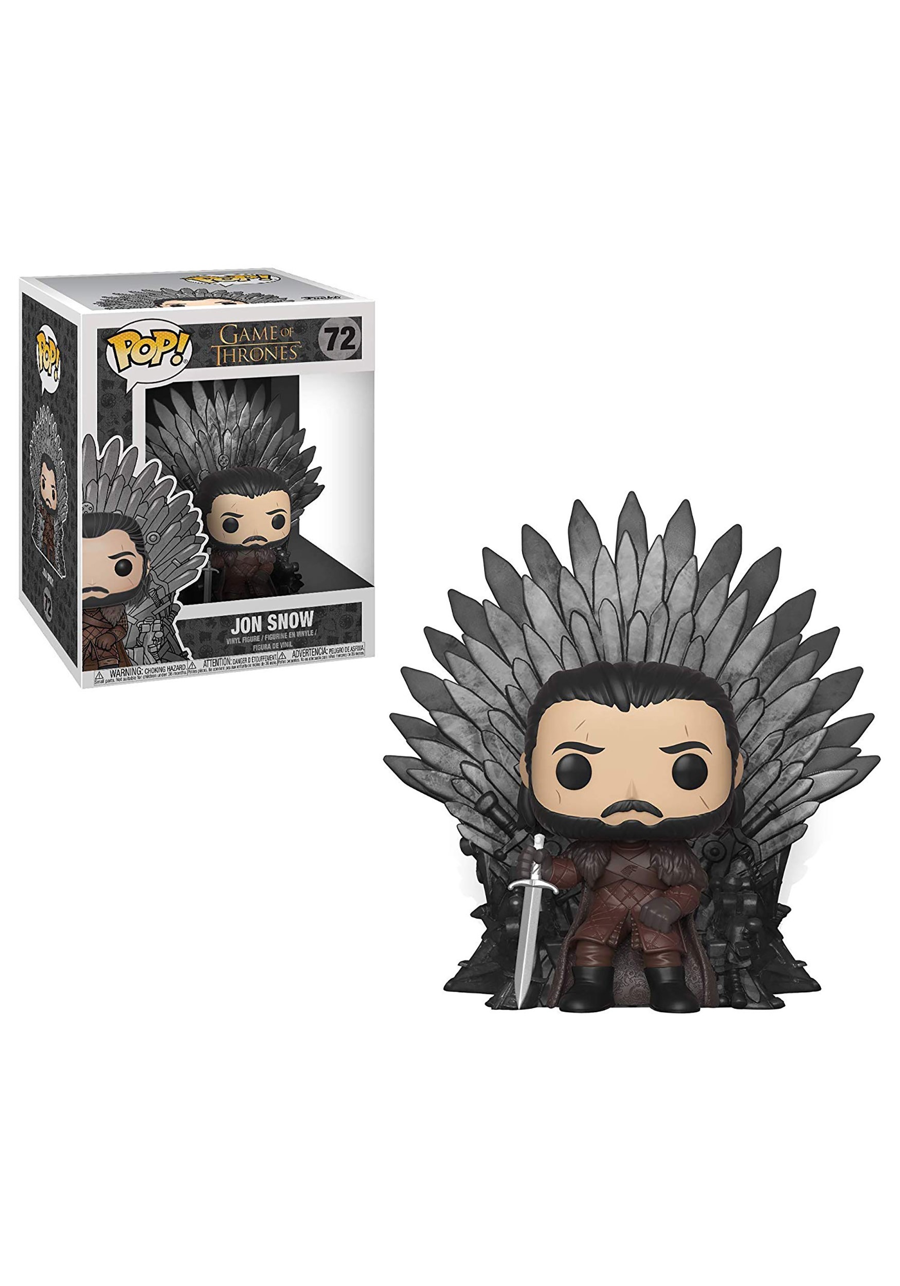 Funko Pop! Deluxe: Game of Thrones- Jon Snow on the Iron Throne