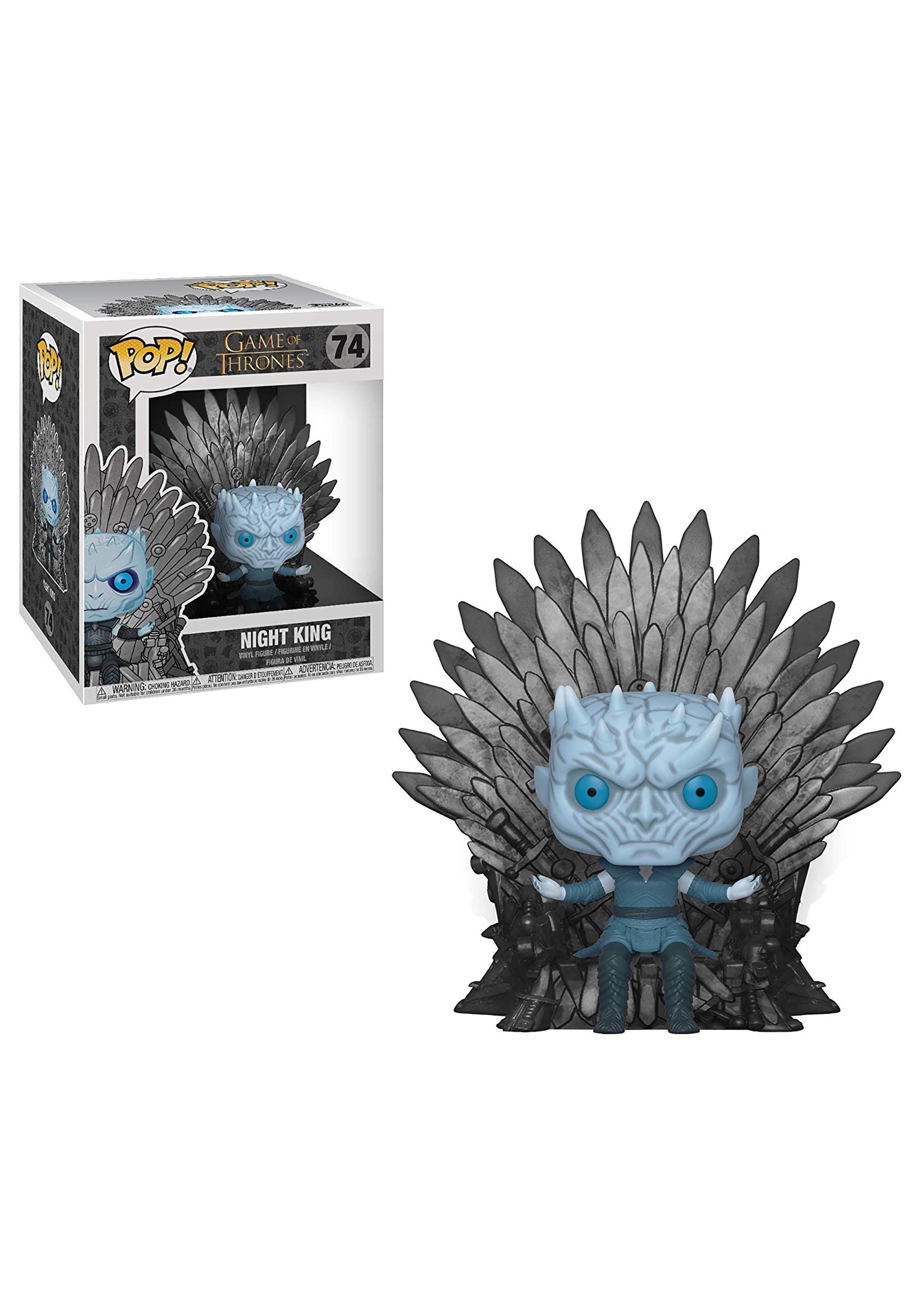 Funko Pop! Deluxe: Game of Thrones- Night King on iron Throne