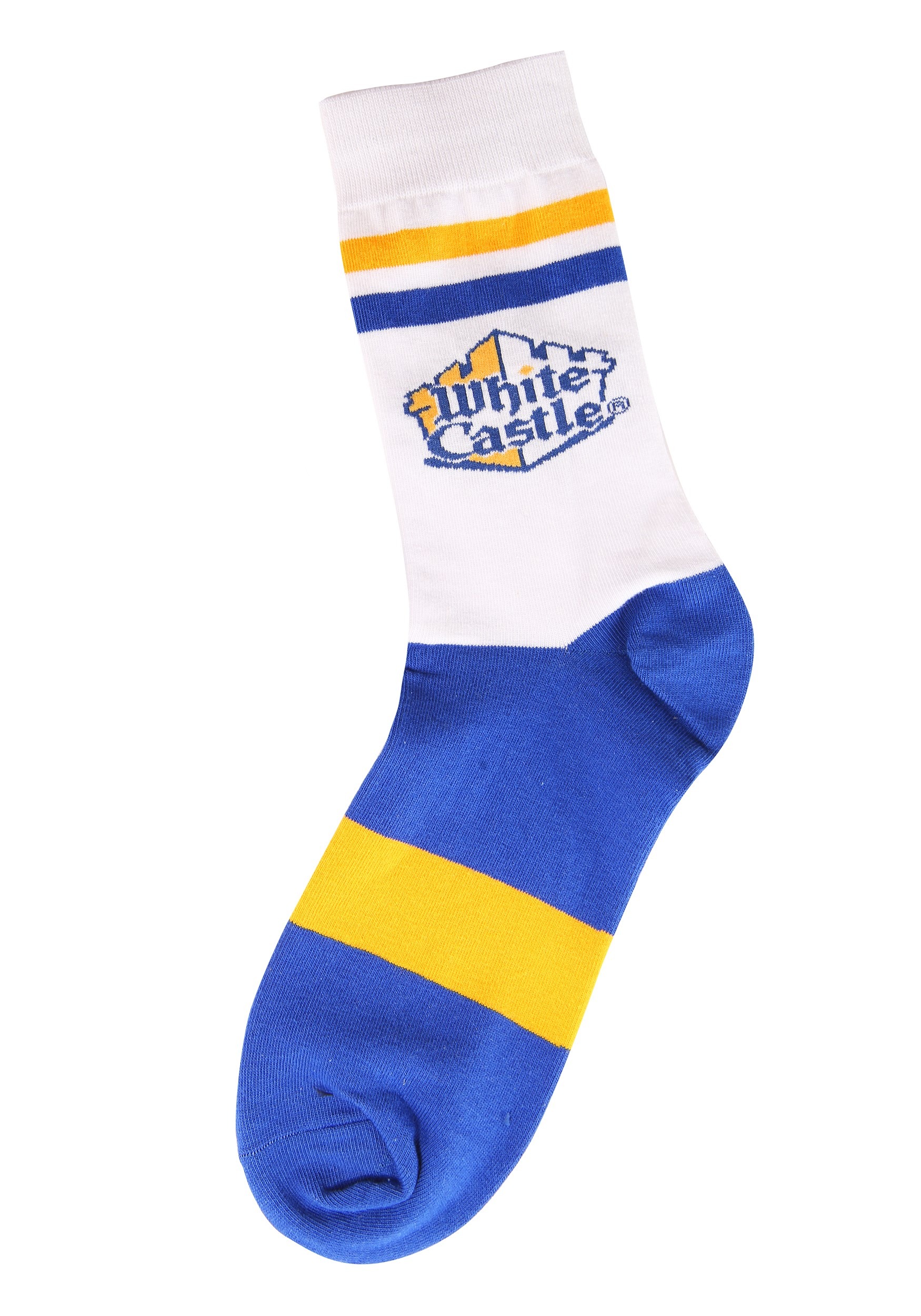 White Castle Adult Unisex Retro Premium Knit Odd Sox