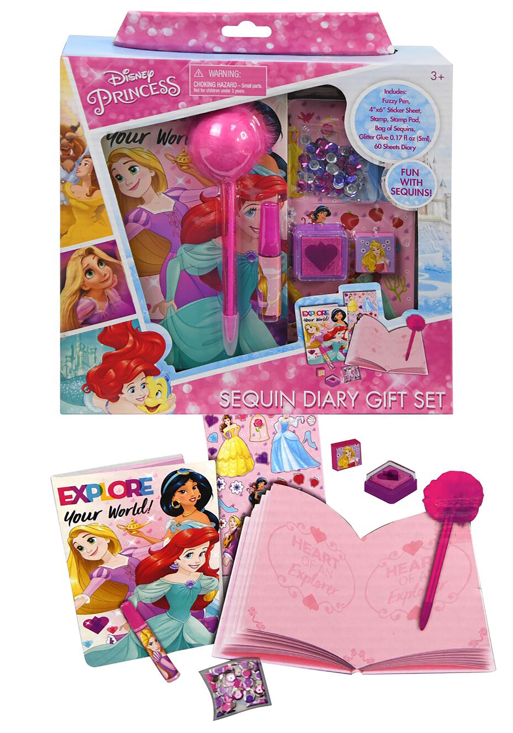 Disney Princess Diary Gift Set in a Box