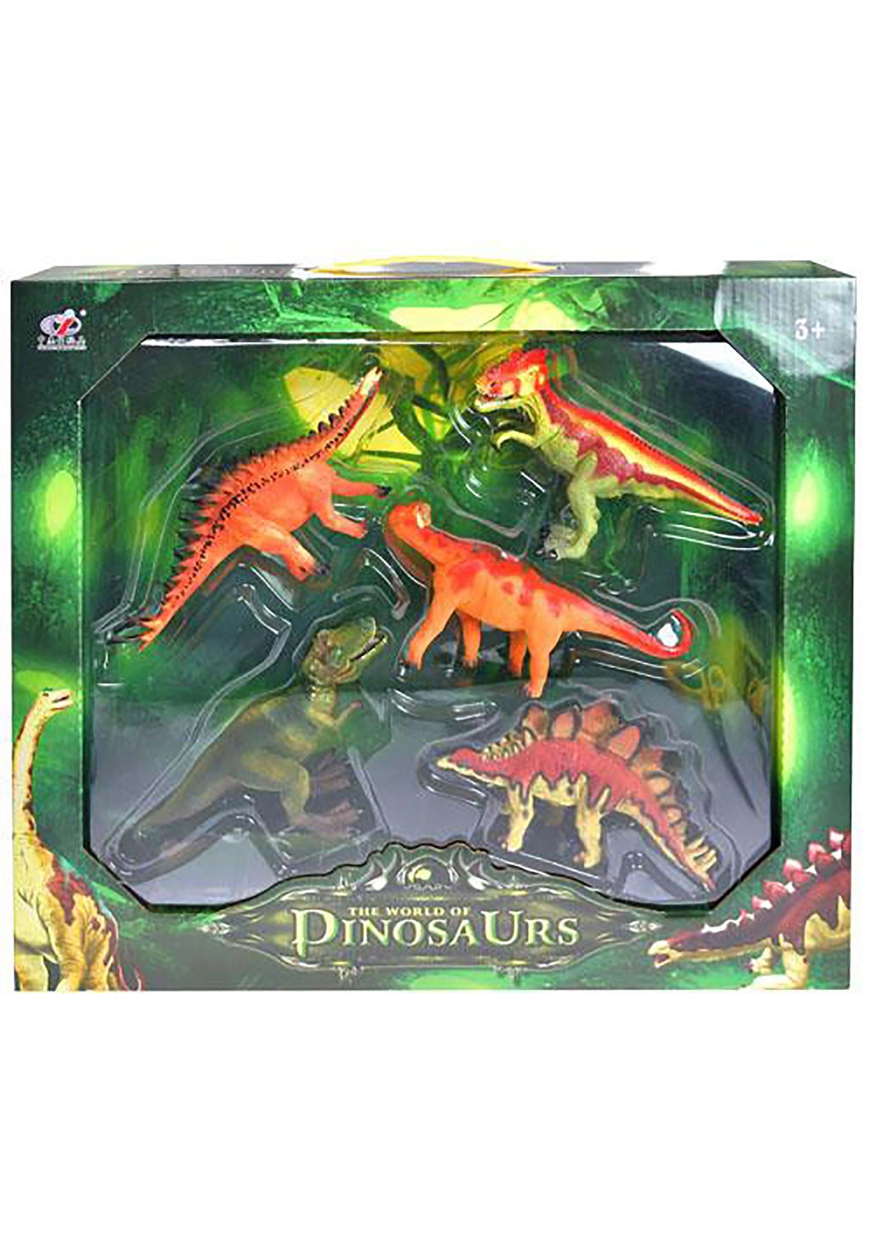 5 pack Dinosaur Figure Box