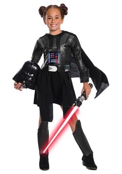 Girls Star Wars Deluxe Darth Vader Costume Dress