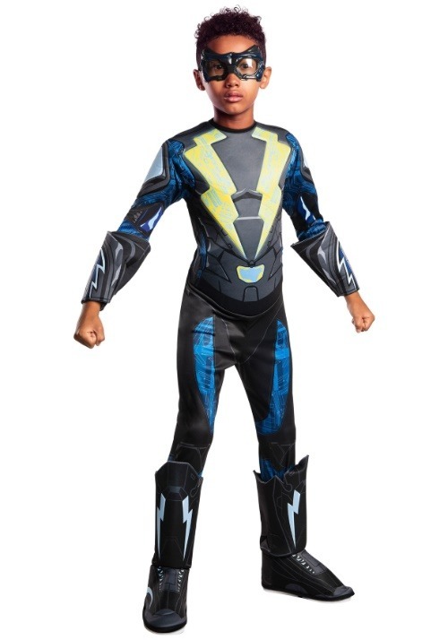 Black Lightning Kid's Deluxe Costume