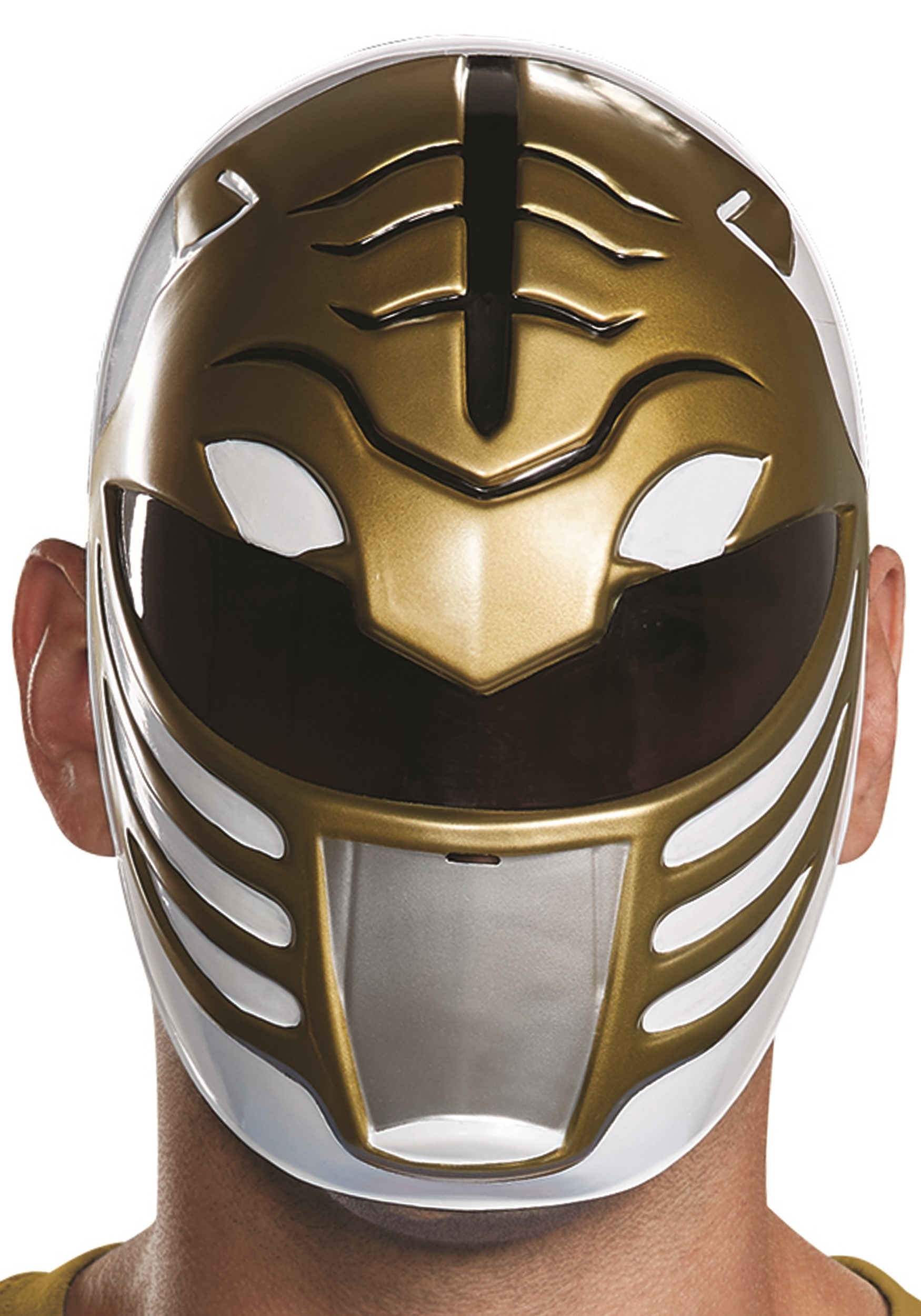 Power Rangers White Ranger Mask for Adults