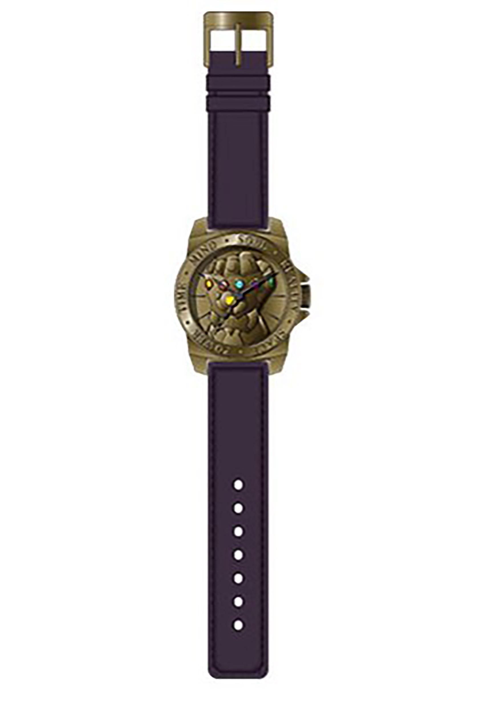 Marvel Avengers Infinity Gauntlet Watch w/ Purple Strap