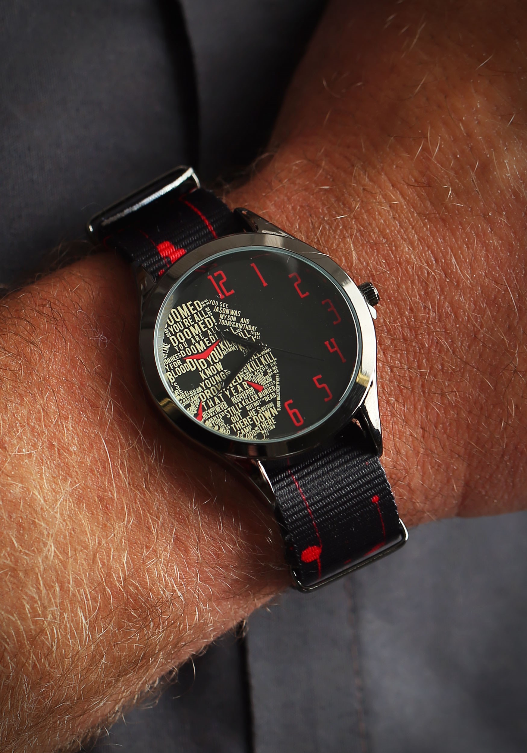 Friday the 13th Jason Strap Watch