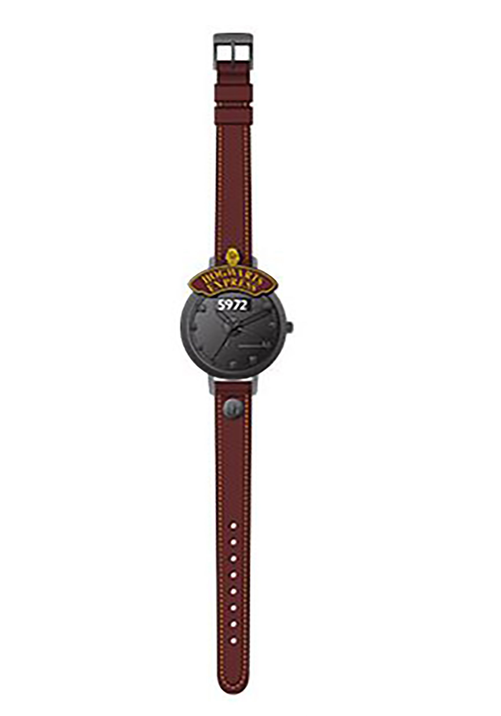 Harry Potter Hogwarts Express Molded Dial Stitched with Brown Strap