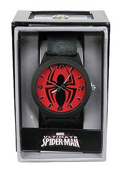 Spider-Man Emblem Strap Watch