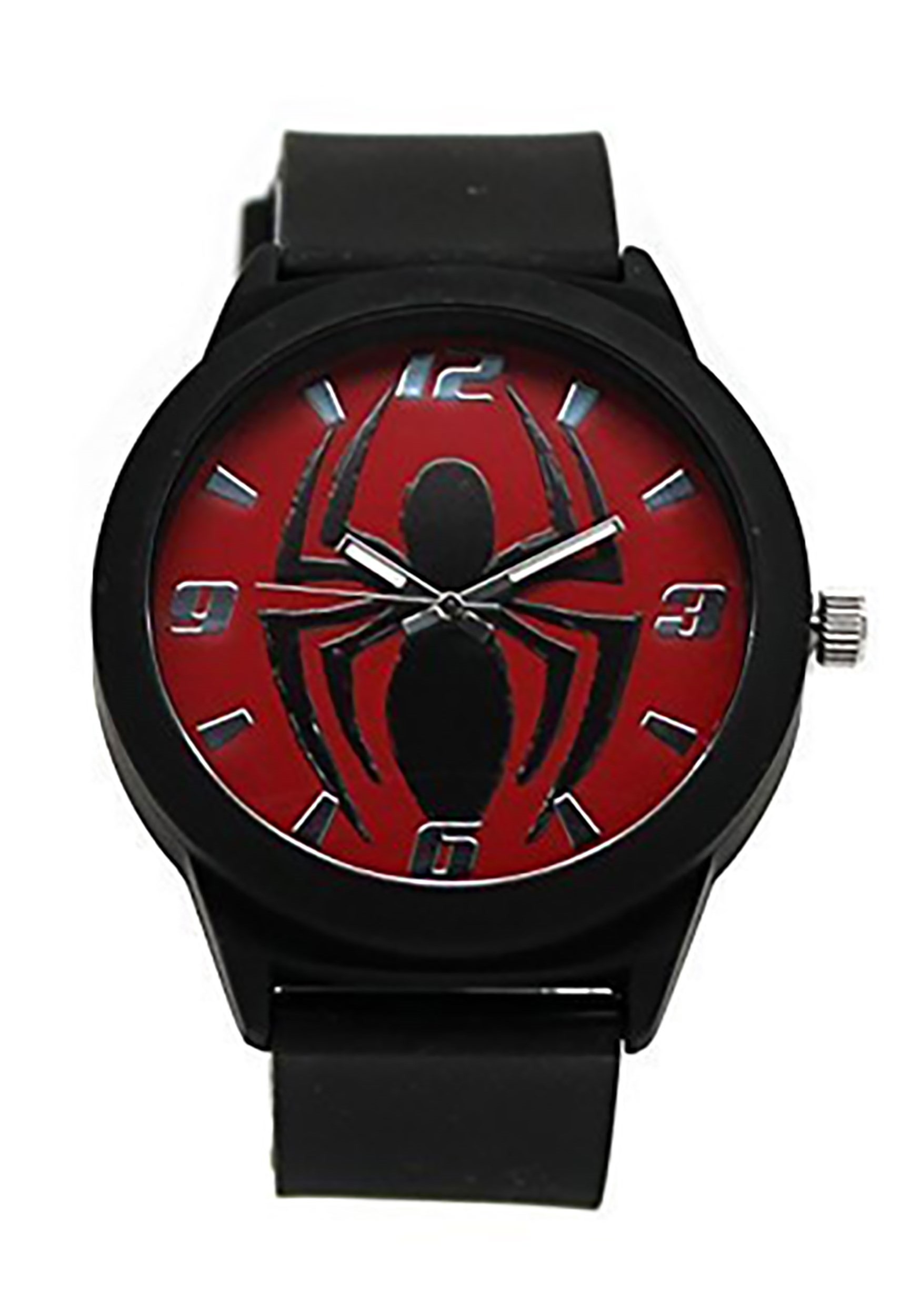 Marvel Spider-Man Emblem Strap Watch