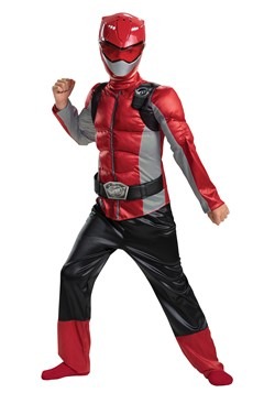 The Power Rangers Beast Morphers Kids Red Ranger Costume