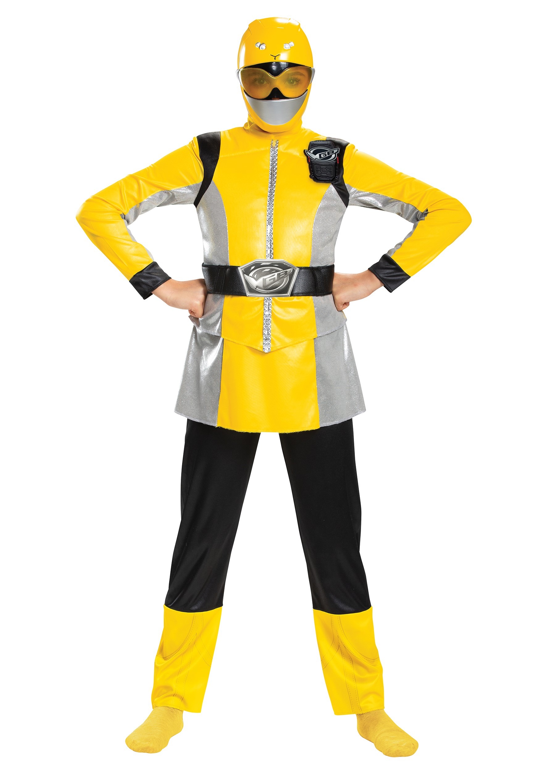 Power Rangers Beast Morphers Yellow Ranger Girl's Costume