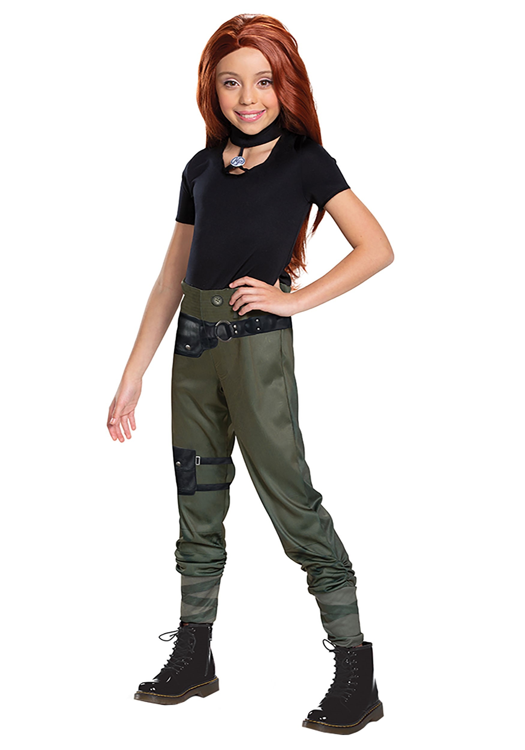 Girls Kim Possible Live Action Classic Costume