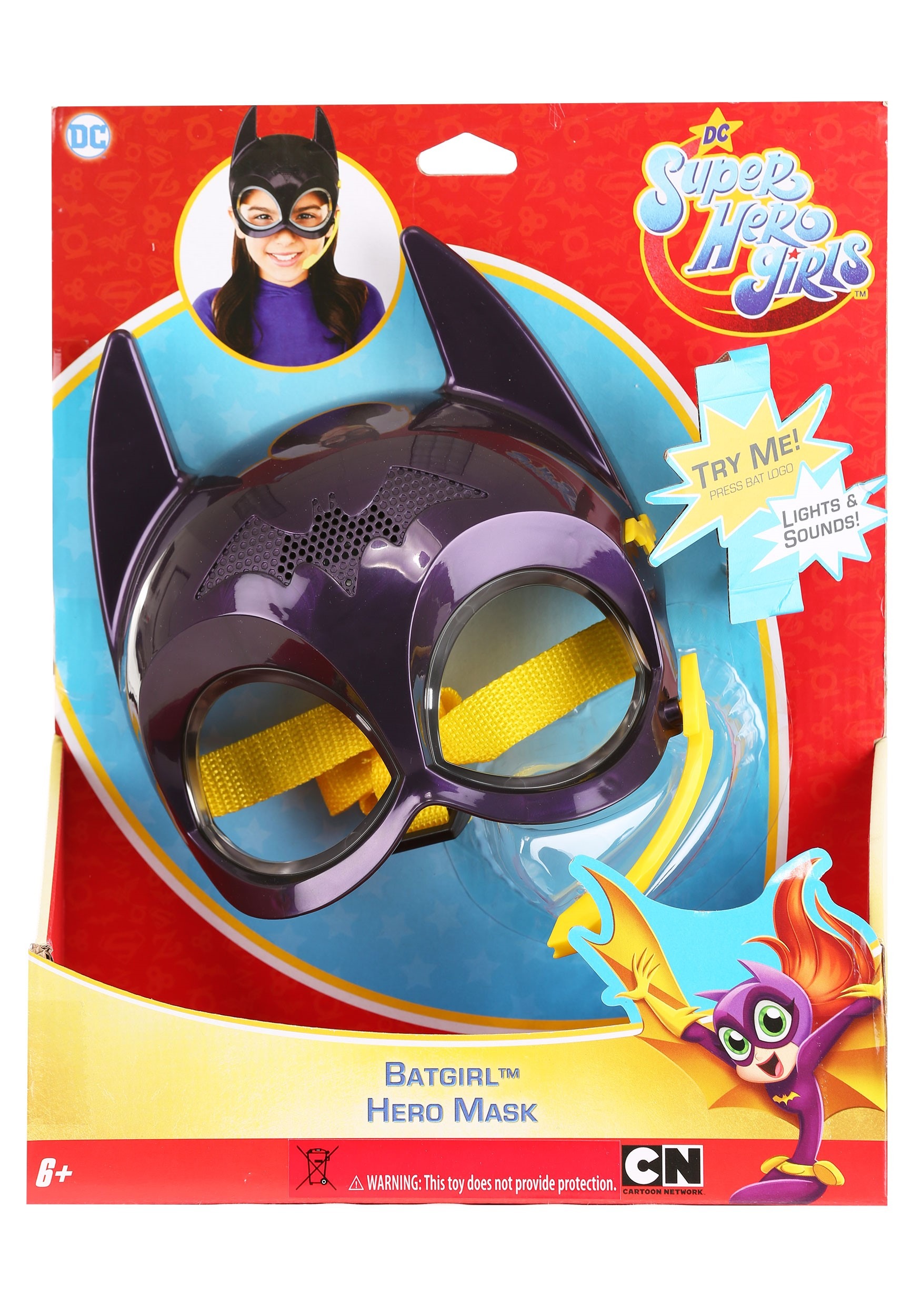 DC Super Hero Girls Roleplay Kids Batgirl Mask