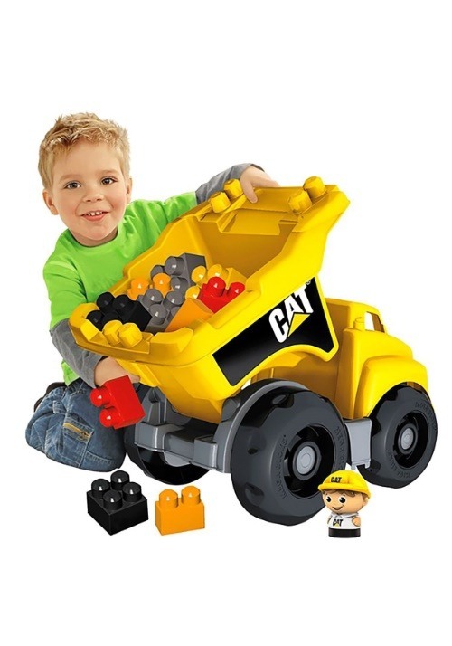 Mega Bloks CAT Large Vehicle Dump Truck