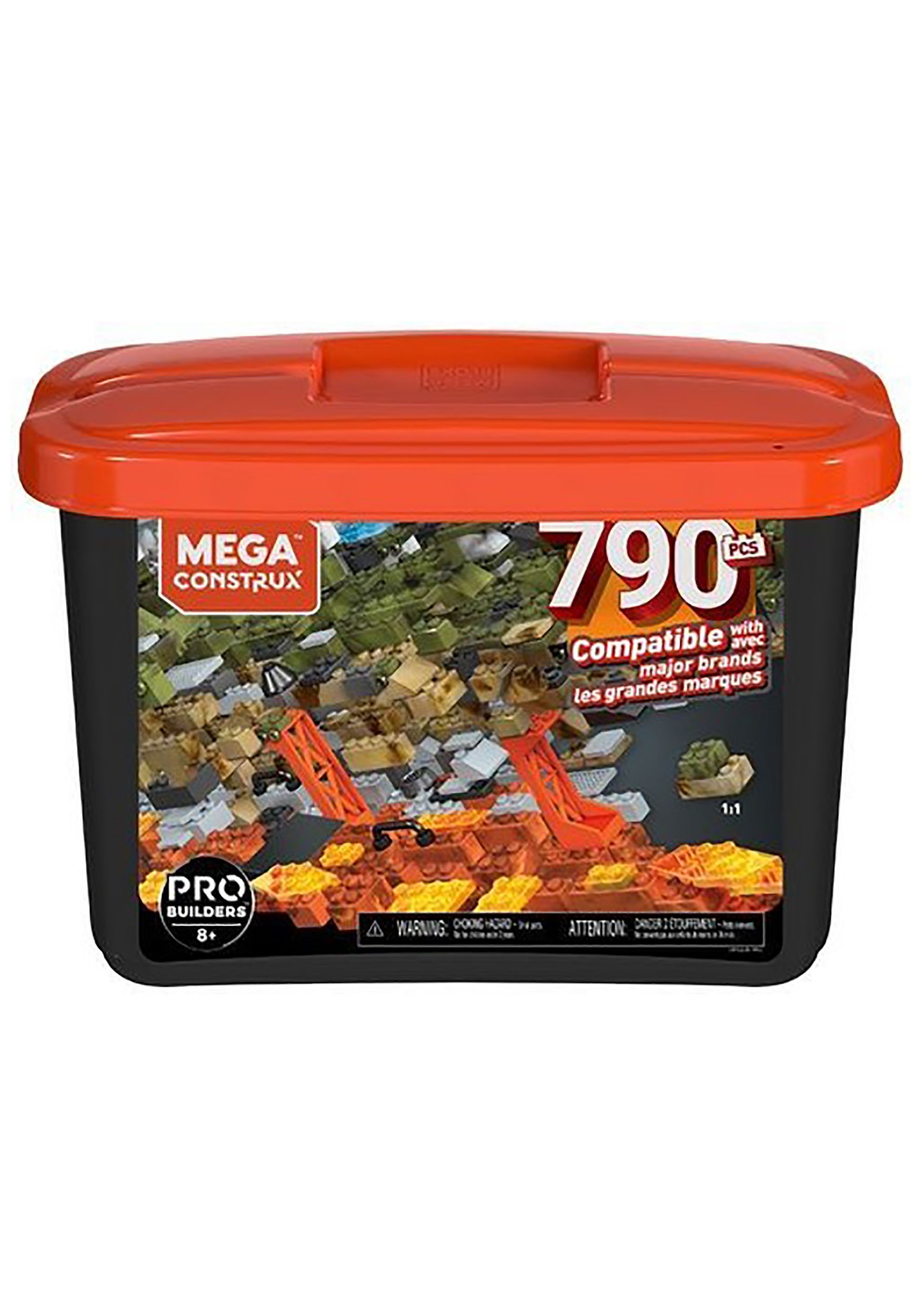 790 Piece Mega Construx Probuilder Bloks Tub