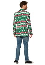 Suitmeister Christmas Green Nordic Mens Blazer Alt 1