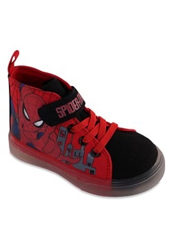 Spider-Man Hightop Lighted Kids Shoe