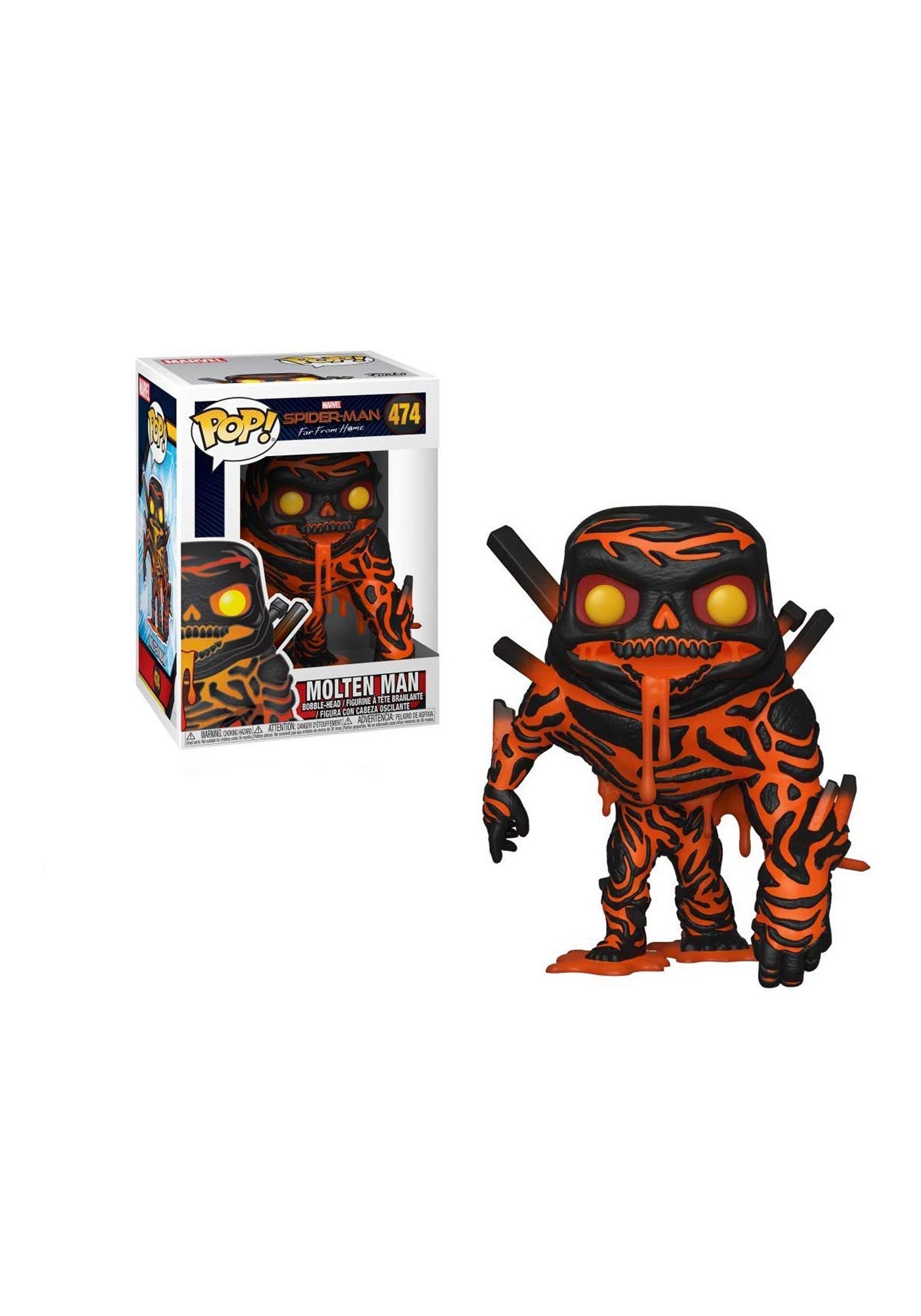 Funko Pop! Marvel Spider-Man: Far From Home- Molten Man