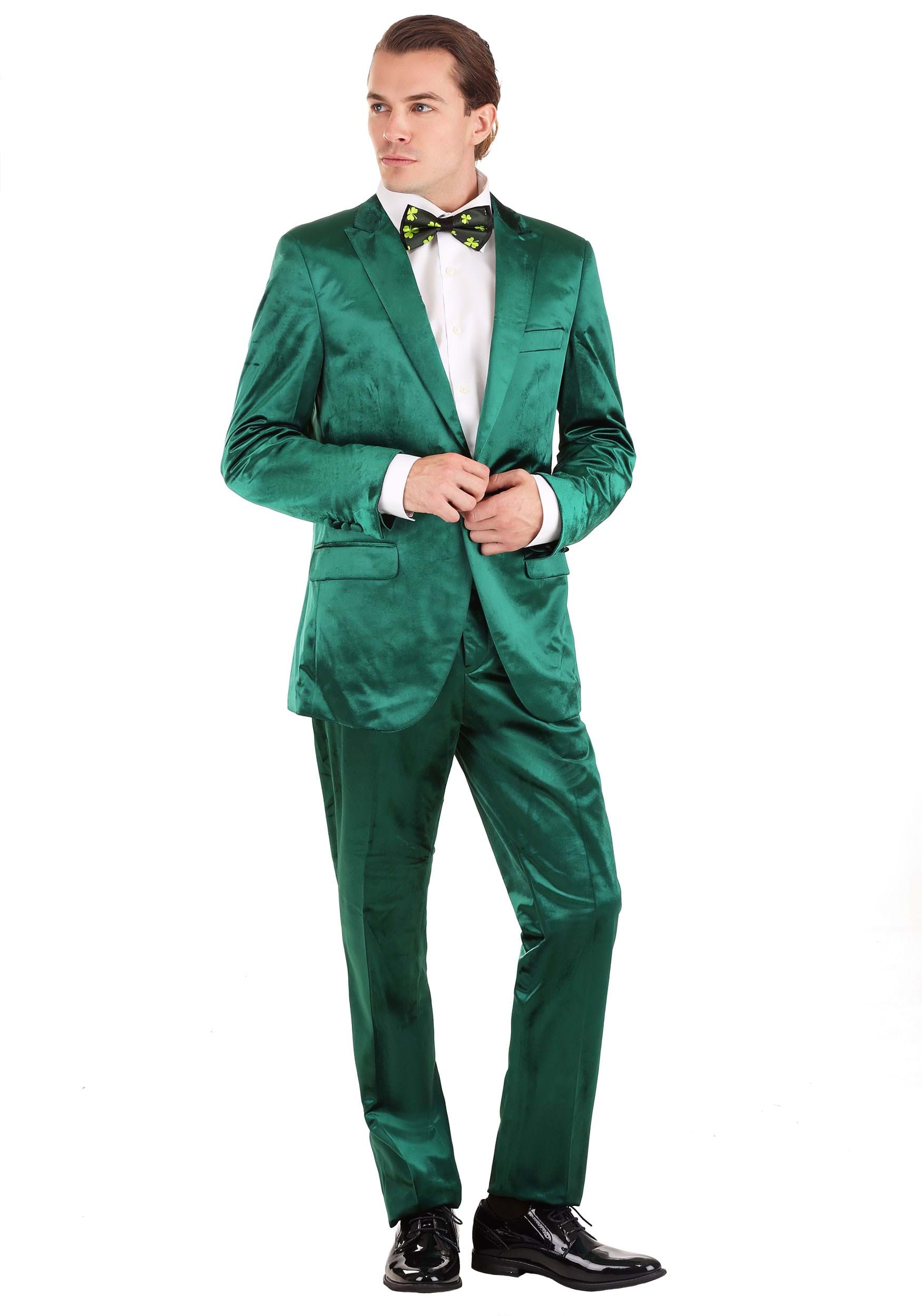 Men's Green Leprechaun Suit Costume - St. Patrick's Day